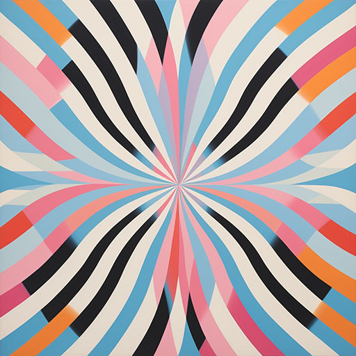 Bridget Riley Prompt Style for Midjourney & Stable Diffusion • Style ...