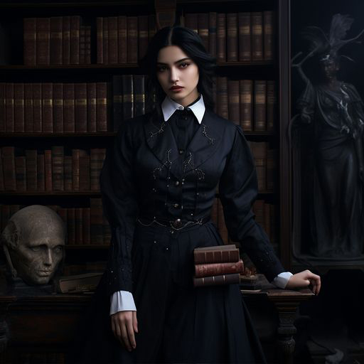 Dark Academia fashion Prompt Style for Midjourney & Stable Diffusion