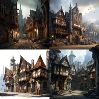 a castle like building in a city